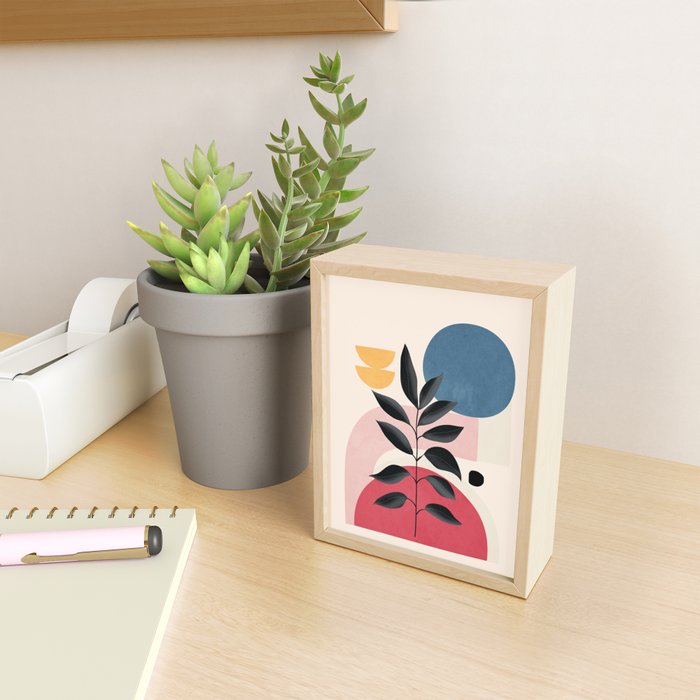Soft Shapes XIV Mini Art Print Gallery Image 2