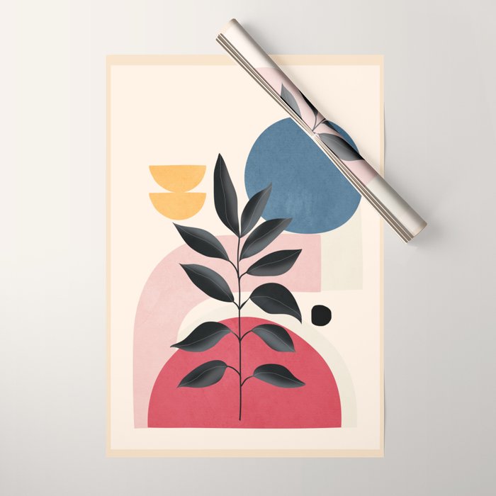 Soft Shapes XIV Wrapping Paper Gallery Image 1