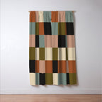 Bold Colorful Checks Pattern - Large II Window Curtain Gallery Image 3