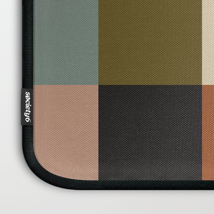 Bold Colorful Checks Pattern - Large II Laptop Sleeve Gallery Image 3