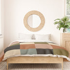 Bold Colorful Checks Pattern - Large II Duvet Cover Gallery Image 3