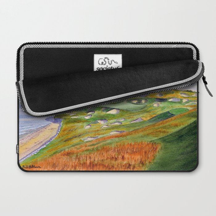 Whistling Straits Golf Course WI Hole 3 Laptop Sleeve Gallery Image 2