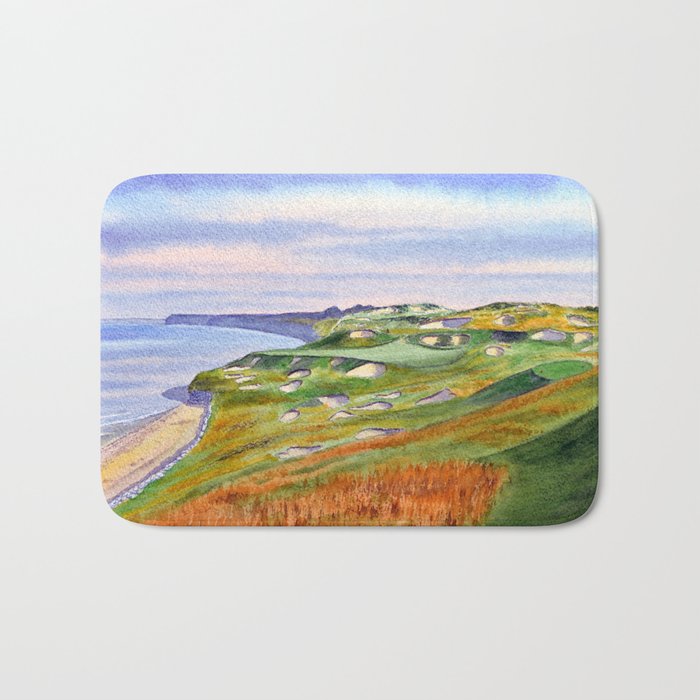 Whistling Straits Golf Course WI Hole 3 Bath Mat Gallery Image 1
