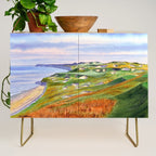 Whistling Straits Golf Course WI Hole 3 Credenza Gallery Image 1
