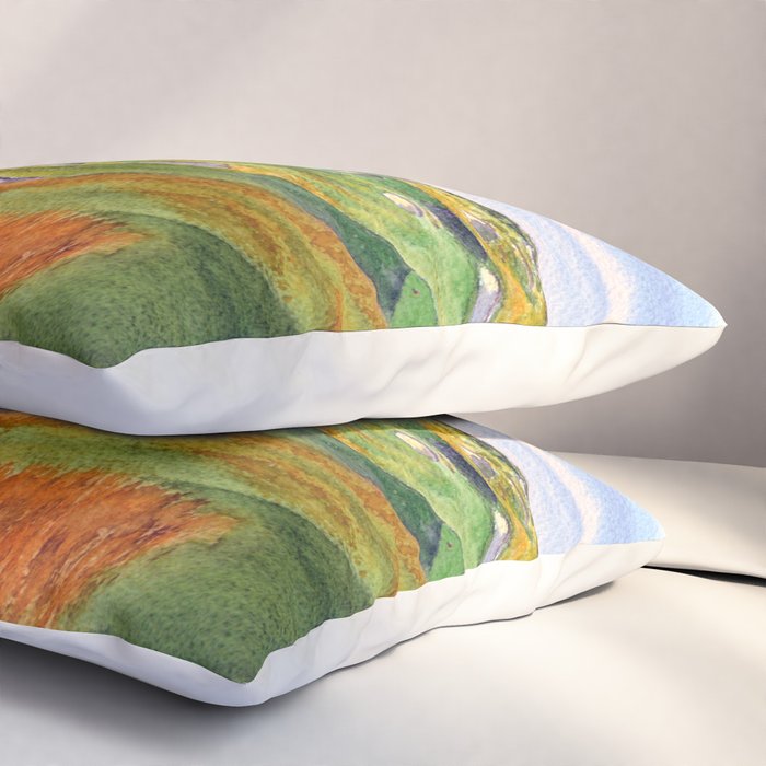 Whistling Straits Golf Course WI Hole 3 Pillow Sham Gallery Image 3