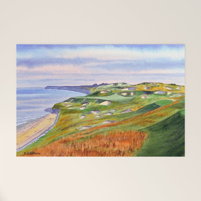 Whistling Straits Golf Course WI Hole 3 Welcome Mat Gallery Image 1