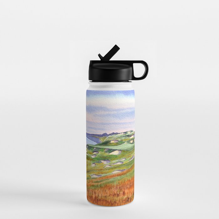 Whistling Straits Golf Course WI Hole 3 Water Bottle Gallery Image 1