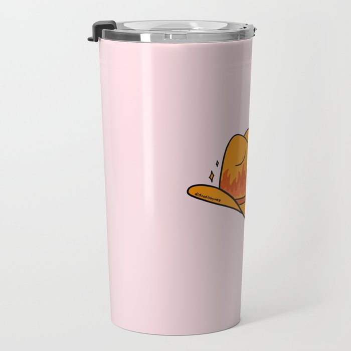 Leo Cowboy Hat Travel Mug Gallery Image 3