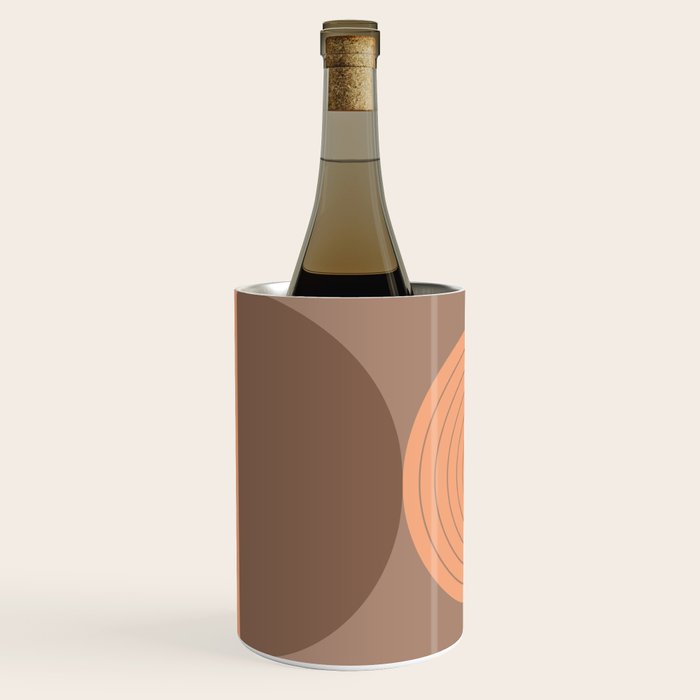 Abstraction_Balance_Round_Bohemian_Shape_Minimalism_001 Wine Chiller Gallery Image 2