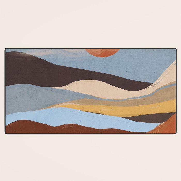Abstract Art Landscape 63 Desk Mat Gallery Image 3