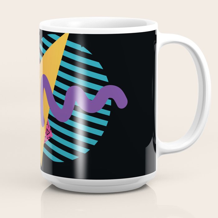 Memphis Pattern 29 / 80s - 90s Retro Coffee Mug – Society6