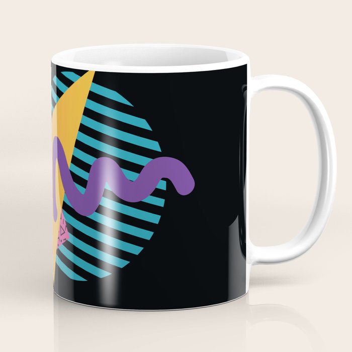 Memphis Pattern 29 / 80s - 90s Retro Coffee Mug Gallery Image 1