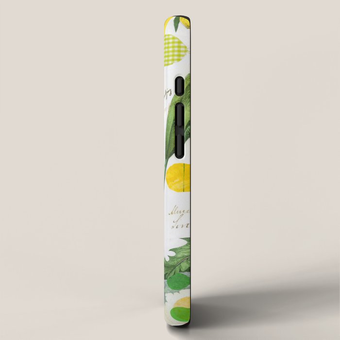Botanical Series: Yellow Dandelion iPhone Case Gallery Image 2