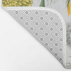 Botanical Series: Yellow Dandelion Bath Mat Gallery Image 2