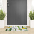 Botanical Series: Yellow Dandelion Welcome Mat Gallery Image 3