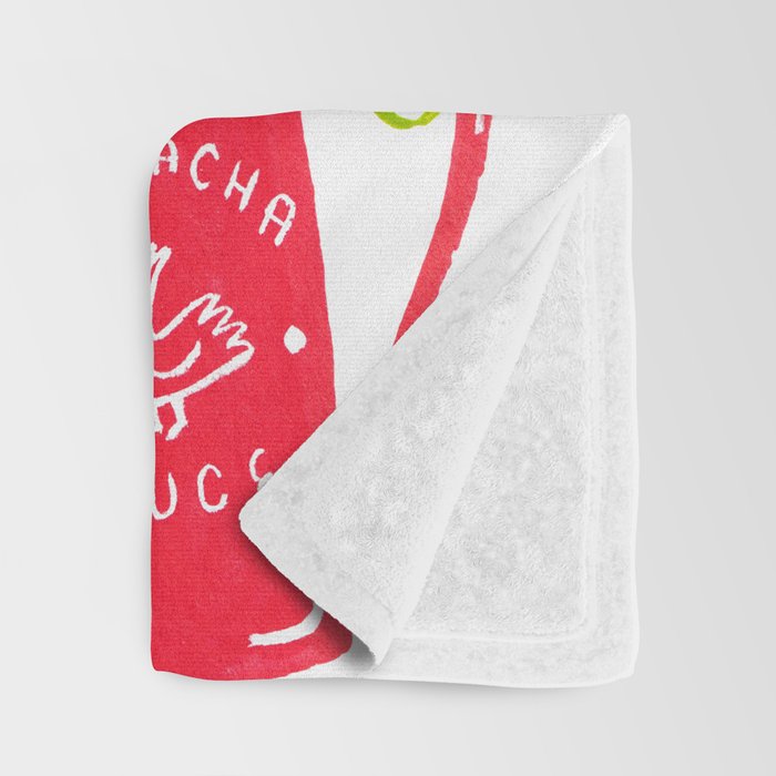 Vietnamese Pho Soup Sriracha Throw Blanket Gallery Image 3