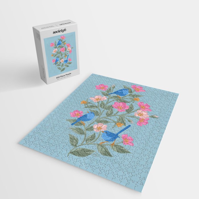 Birds in the Branches Jigsaw Puzzle Gallery Image 2