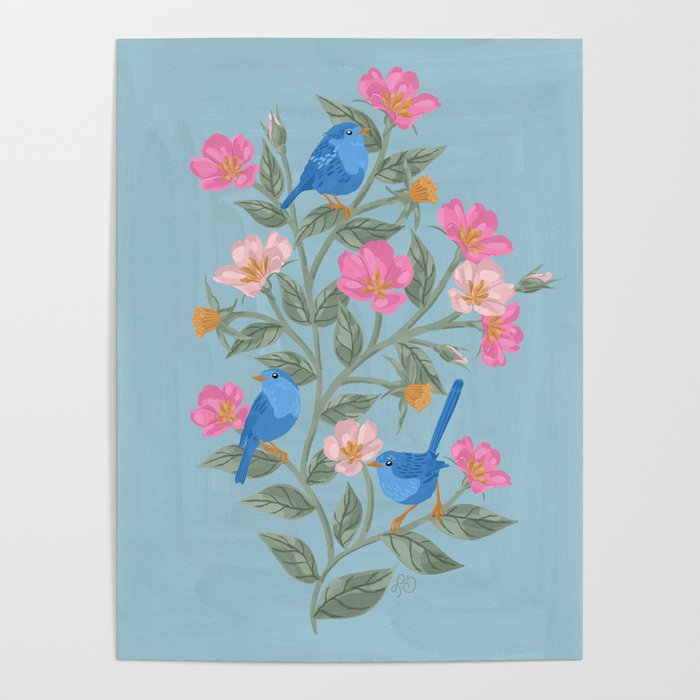 Birds in the Branches Poster Gallery Image 4