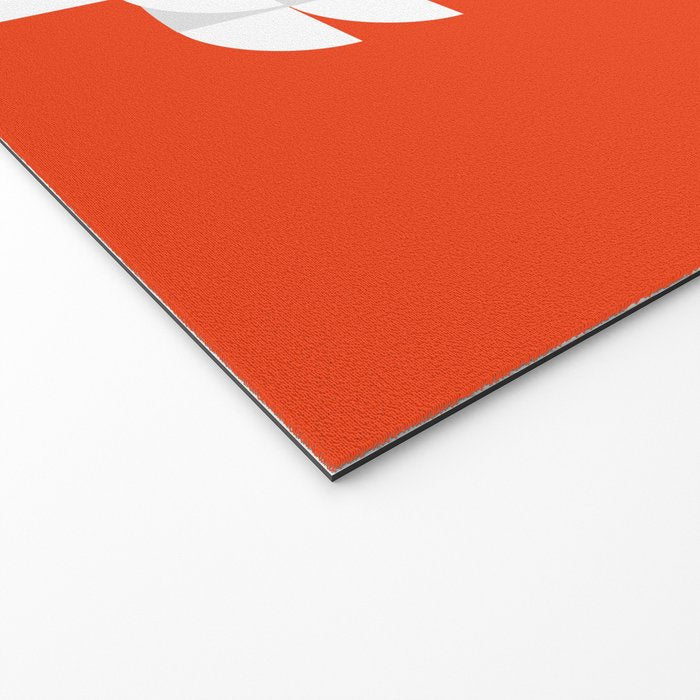 Geometric swan Welcome Mat Gallery Image 2