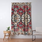 Casbah Crimson Crest Window Curtain Gallery Image 5