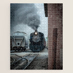 Strasburg Railroad Steam Engine #90 Vintage Train Locomotive Pennsylvania Jigsaw Puzzle Gallery Image 1