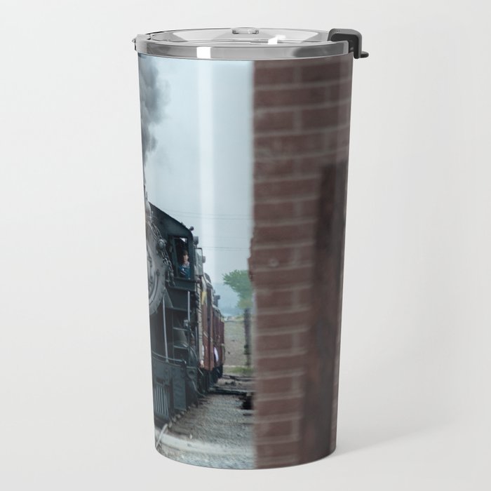 Strasburg Railroad Steam Engine #90 Vintage Train Locomotive Pennsylvania Travel Mug Gallery Image 2
