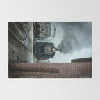 Strasburg Railroad Steam Engine #90 Vintage Train Locomotive Pennsylvania Rug Gallery Image 2