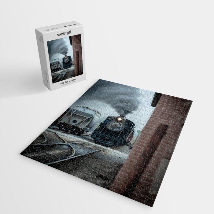 Strasburg Railroad Steam Engine #90 Vintage Train Locomotive Pennsylvania Jigsaw Puzzle Gallery Image 2