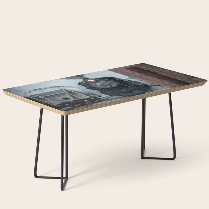 Strasburg Railroad Steam Engine #90 Vintage Train Locomotive Pennsylvania Coffee Table Gallery Image 1