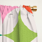 Festive Geometry Pattern Window Curtain Gallery Image 2