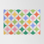 Festive Geometry Pattern Rug Gallery Image 2