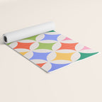Festive Geometry Pattern Yoga Mat Gallery Image 2