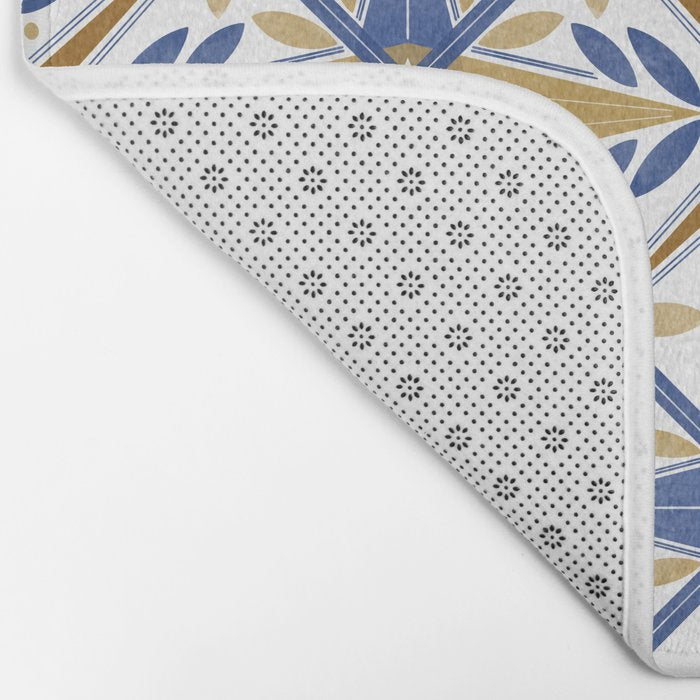 Geometric modern tile B Bath Mat Gallery Image 2