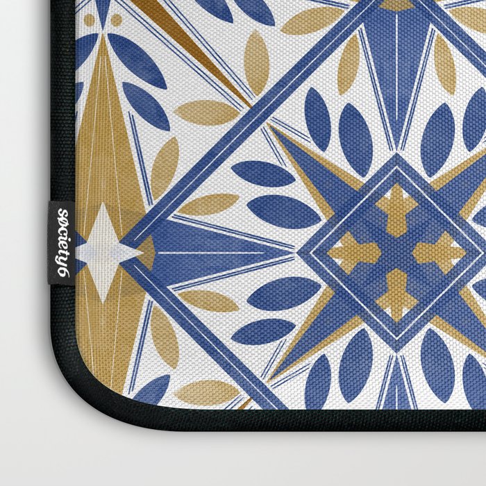 Geometric modern tile B Laptop Sleeve Gallery Image 3