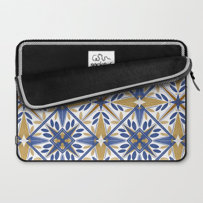 Geometric modern tile B Laptop Sleeve Gallery Image 2