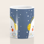 Christmas Baby Seal with fairy lights Coffee Mug Gallery Image 4