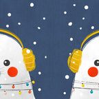 Christmas Baby Seal with fairy lights Coffee Mug Gallery Image 2