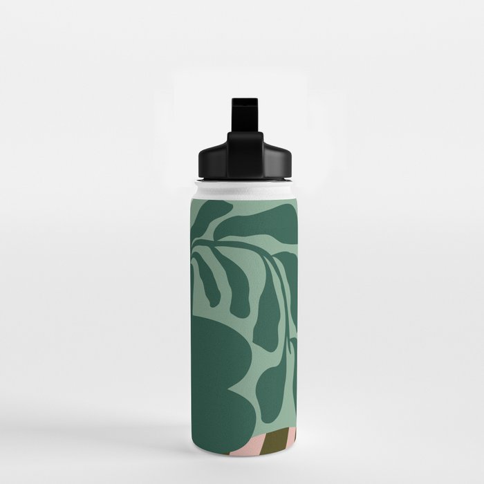 Bold Blossom Pottery Water Bottle Gallery Image 2