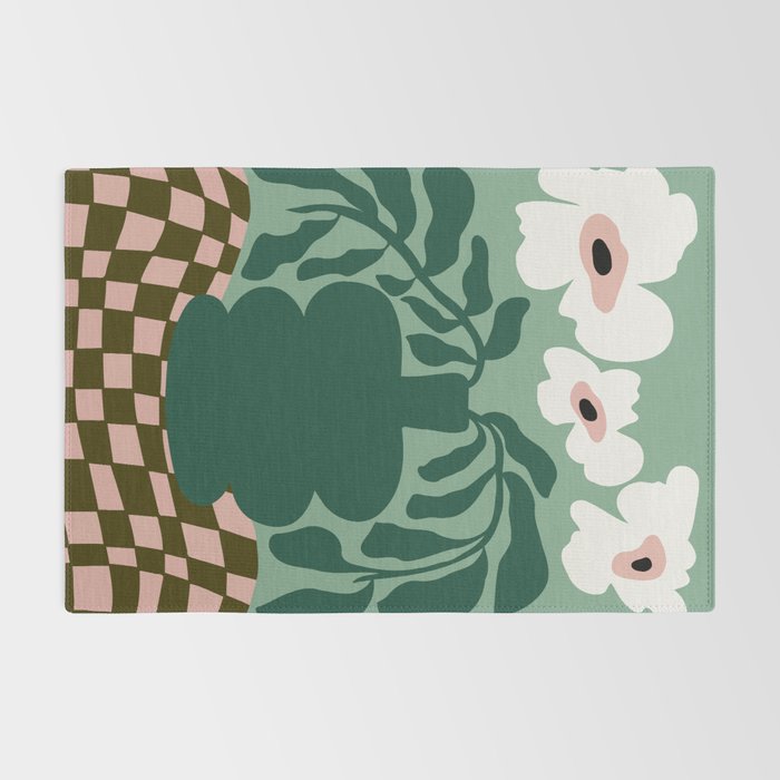 Bold Blossom Pottery Rug Gallery Image 2