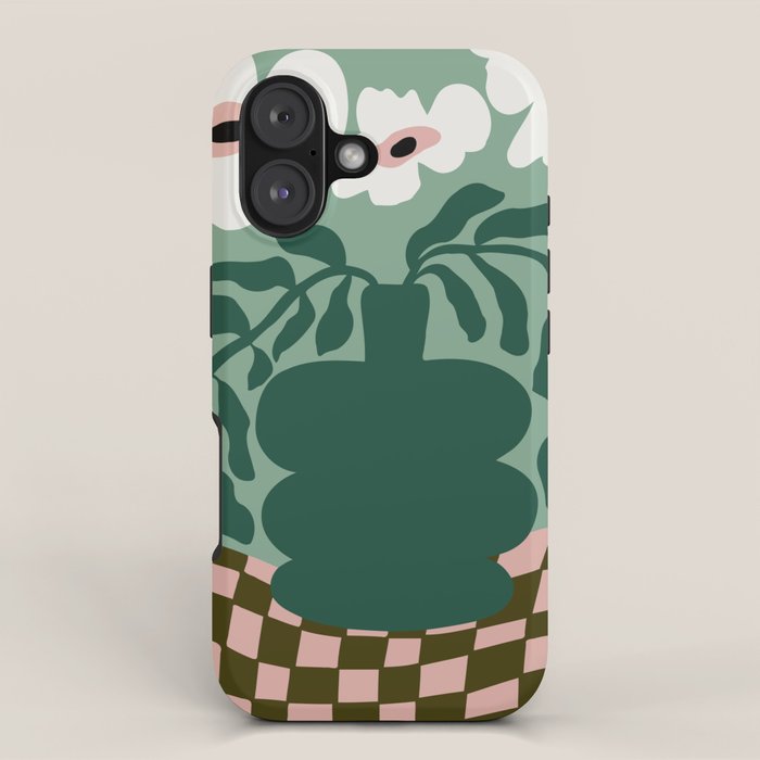 Bold Blossom Pottery iPhone Case Gallery Image 1