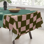 Bold Blossom Pottery Tablecloth Gallery Image 3