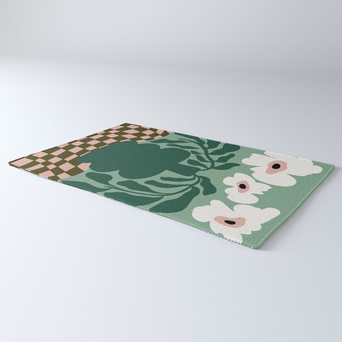 Bold Blossom Pottery Rug Gallery Image 3