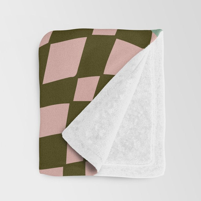 Bold Blossom Pottery Throw Blanket Gallery Image 3