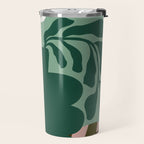 Bold Blossom Pottery Travel Mug Gallery Image 2