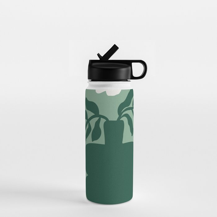 Bold Blossom Pottery Water Bottle Gallery Image 1