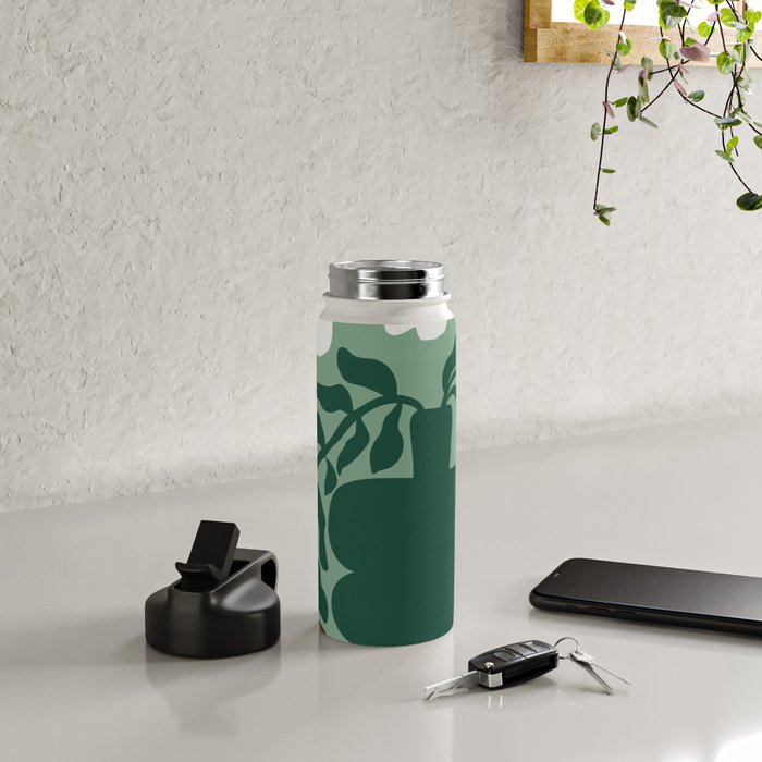 Bold Blossom Pottery Water Bottle Gallery Image 4