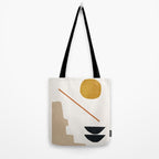 abstract minimal 6 Tote Bag Gallery Image 2