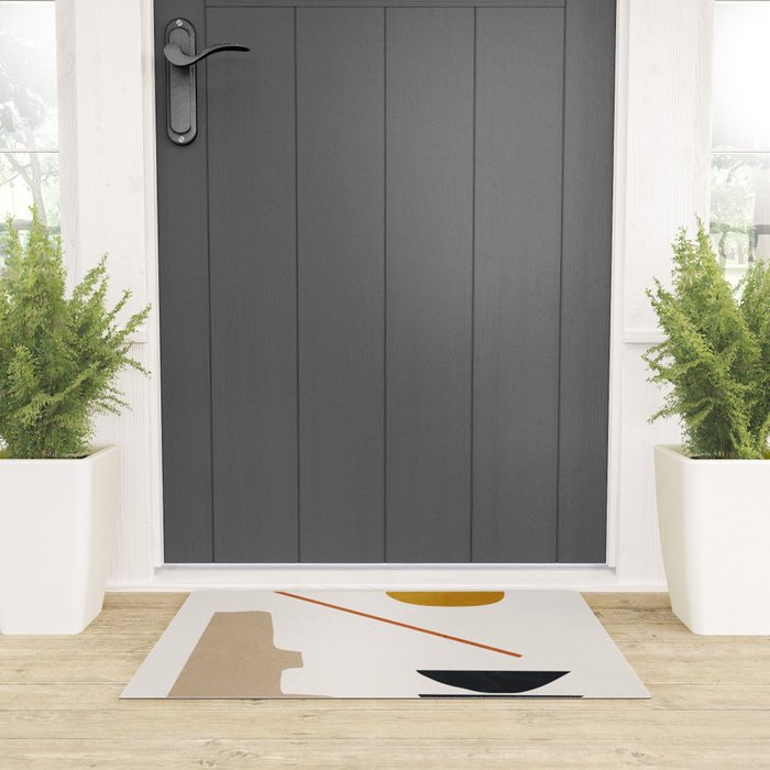 abstract minimal 6 Welcome Mat Gallery Image 3