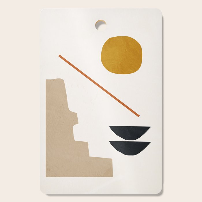 abstract minimal 6 Cutting Board Gallery Image 1