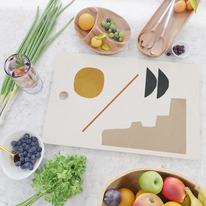 abstract minimal 6 Cutting Board Gallery Image 2